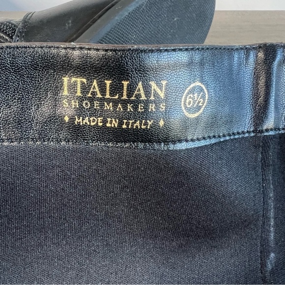 Italian ShoeMakers Gilda Women's Tall Black and Brown Boot Size 6.5 SKU#11-2346 - Picture 6 of 8